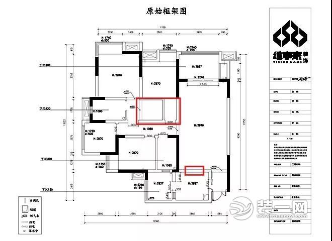 140平米四室两厅两卫婚房设计图