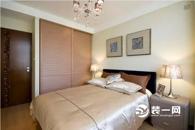 卧室装修效果图 广州苹果装修公司设计案例