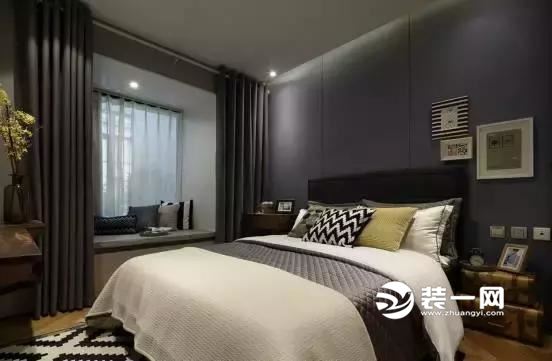 南京86平米三室一厅装修效果图