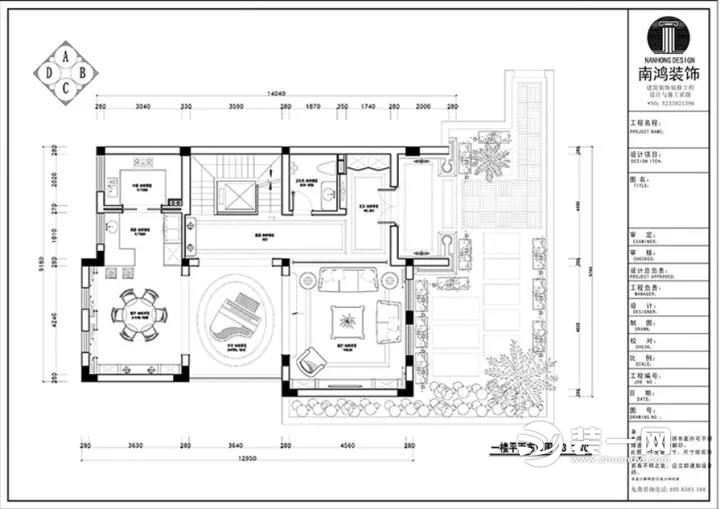 170平米大户型新古典风格装修设计实景图