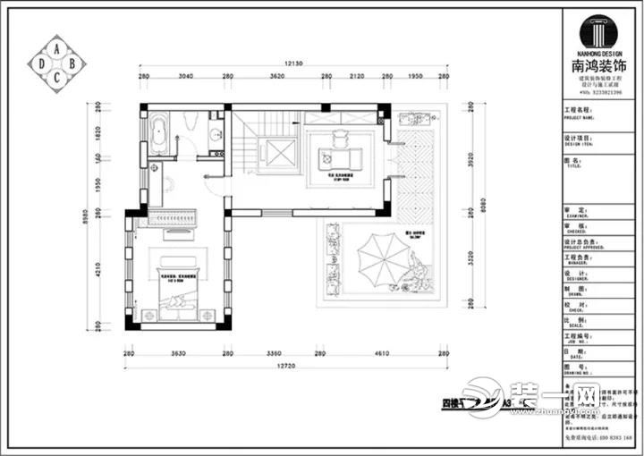 170平米大户型新古典风格装修设计实景图