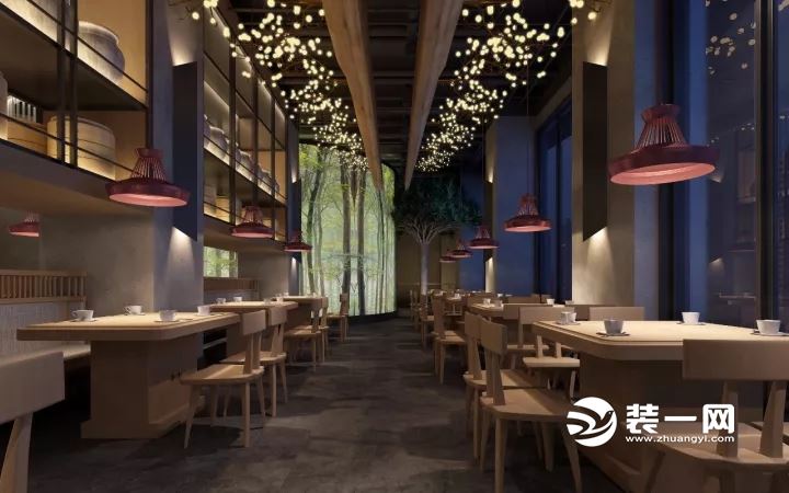 2018流行中餐厅装修效果图