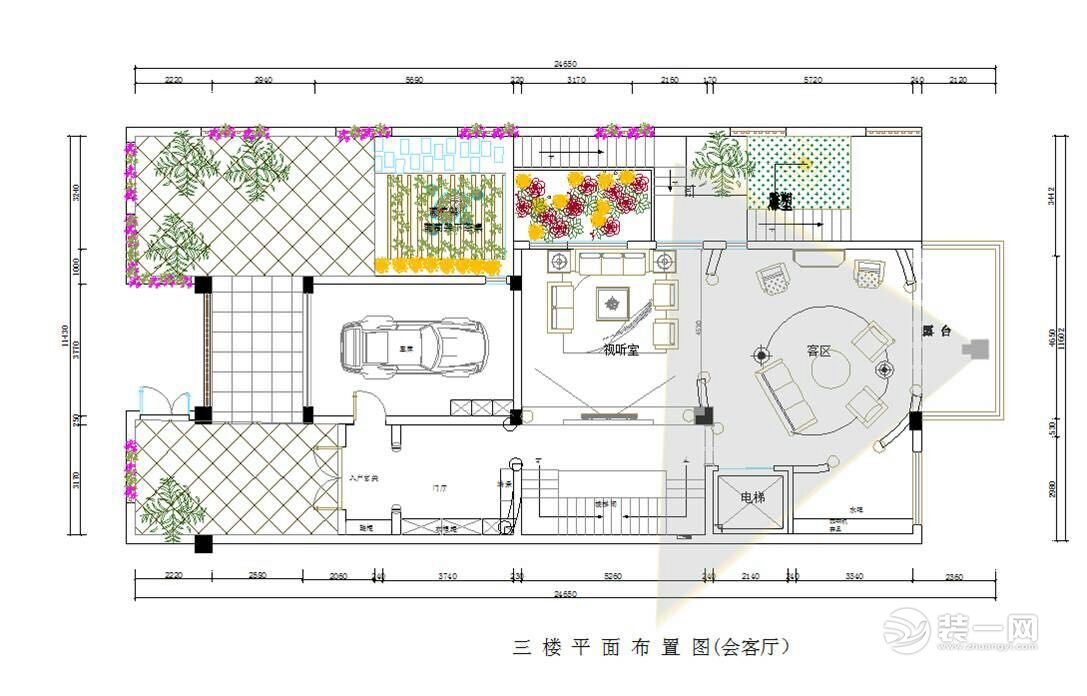 威海碧海庄园法式别墅装修