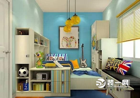 现代家居儿童房装修效果图