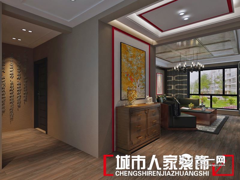 中国古典风格客厅装修