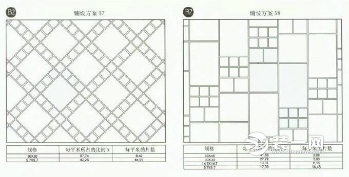 瓷砖铺贴方法 瓷砖铺贴效果图 瓷砖铺贴工艺