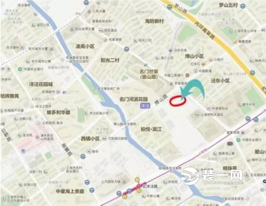 上海浦东新区洋泾社区菜市场规划