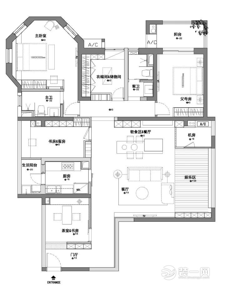 房屋户型平面图