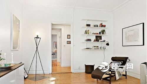一室一厅现代简约风设计实景图