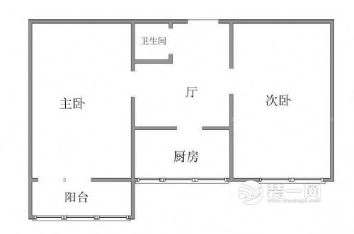 两室一厅原木风打造现代简约风尚个性之家案例