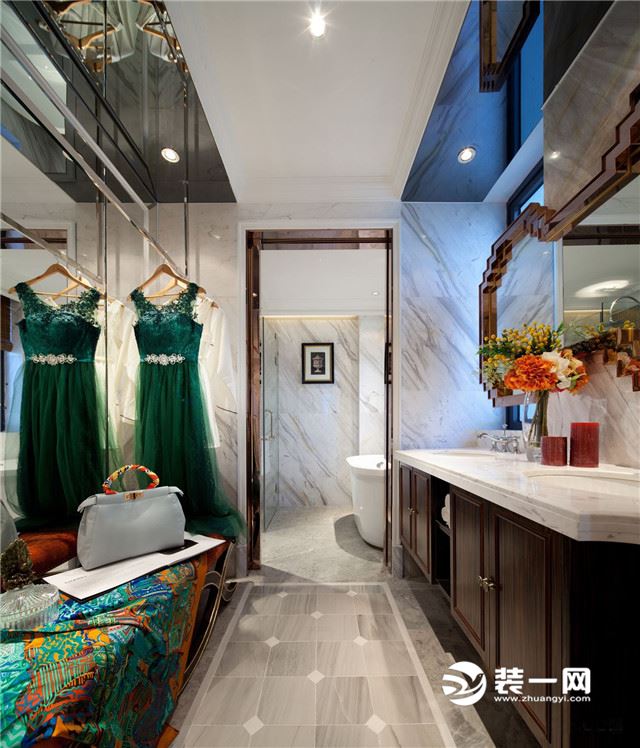 沧州天成名著四室两厅160平米欧式风格装修案例效果