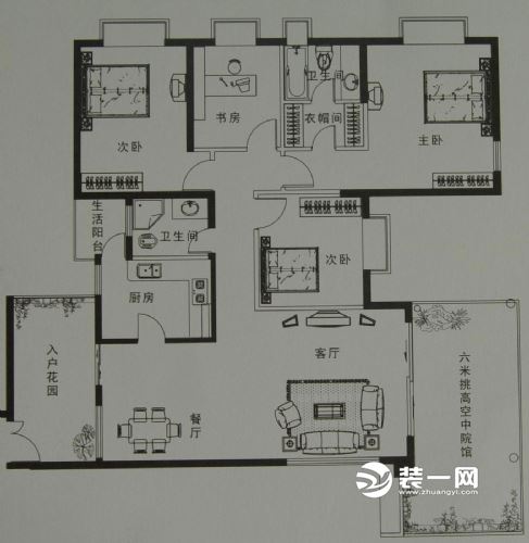 厦门四居室大户型混搭宜家设计超温馨