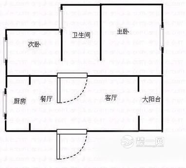 两室两厅日式风格设计案例欣赏
