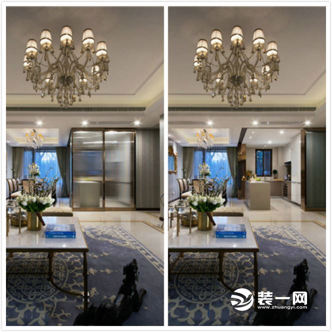邯郸安居东成两居室102平米新中式装修案例效果