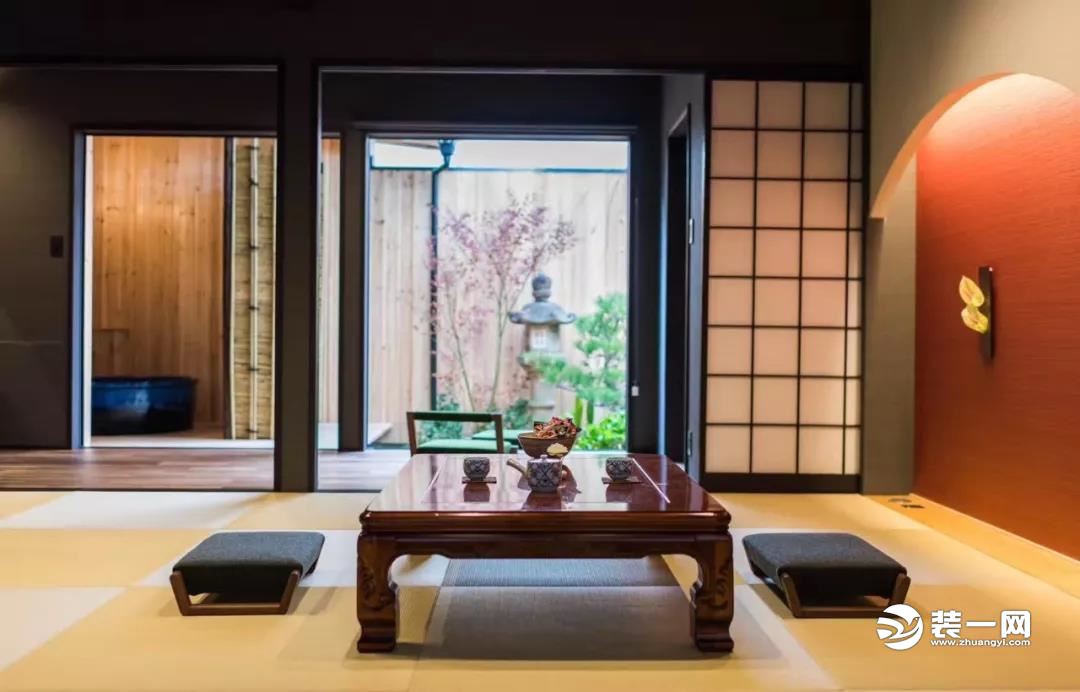 日式传统茶室装修效果图