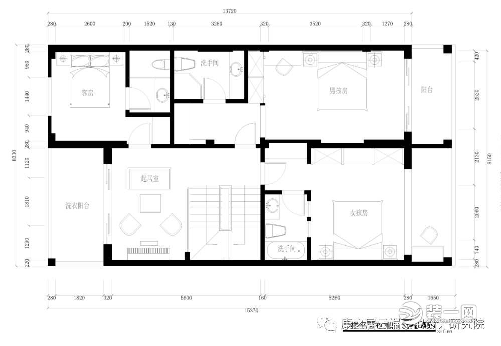 500平米大户型法式风格装修案例