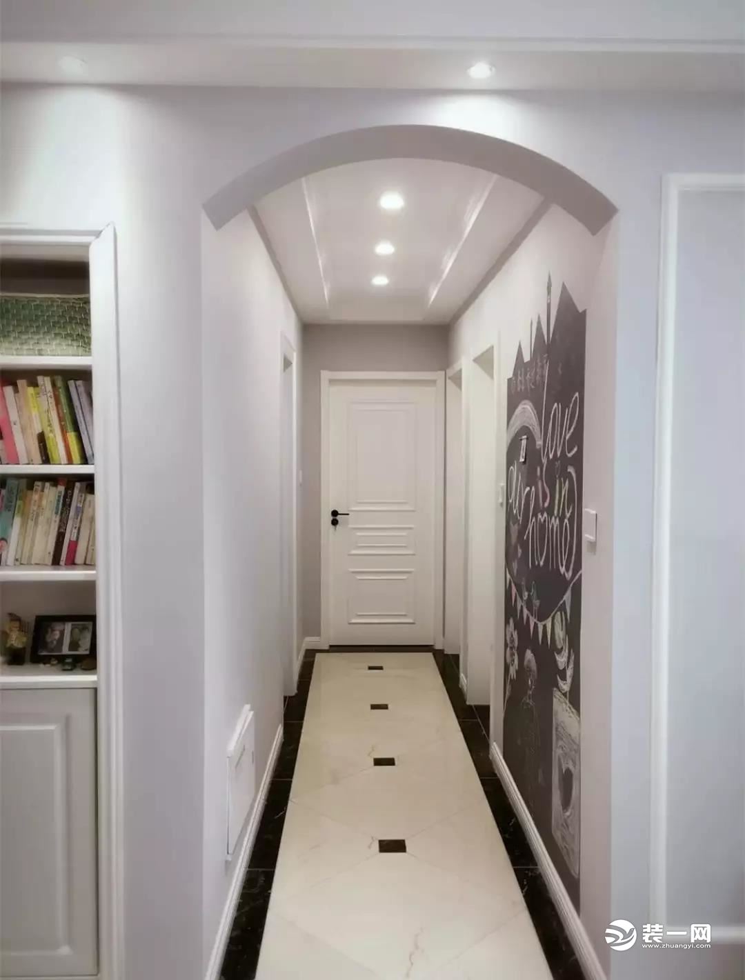 走廊地面瓷砖装修效果图