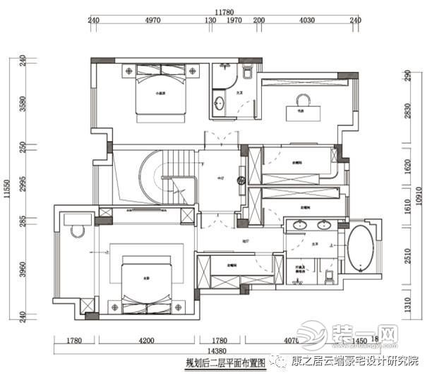 海域香廷280平米五居室欧式新古典风设计实景图