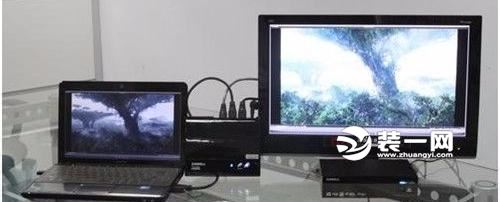 电脑电视连接设置方法