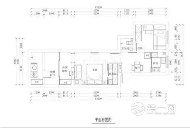 50平米老房装修案例