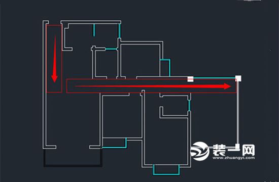 奇葩户型改造方案