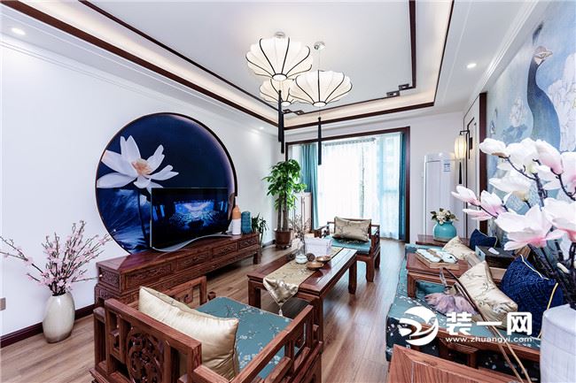 北京118平新中式风三居室，硬装造价15万