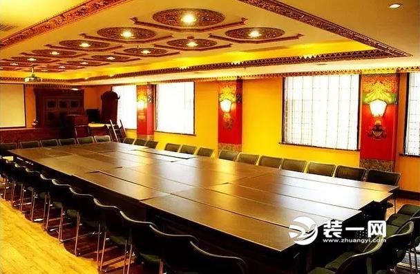 藏族风情会议室装修效果图