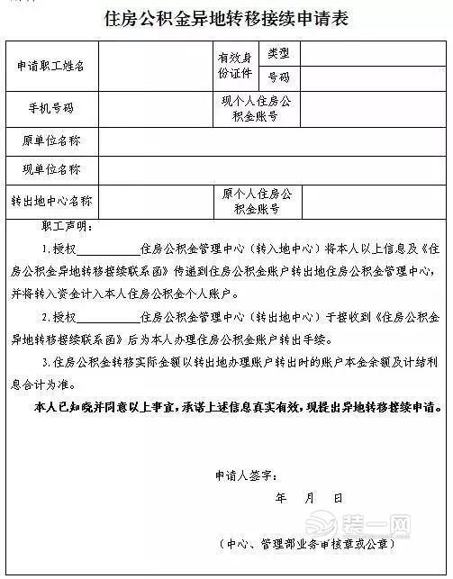 绵阳住房公积金附表