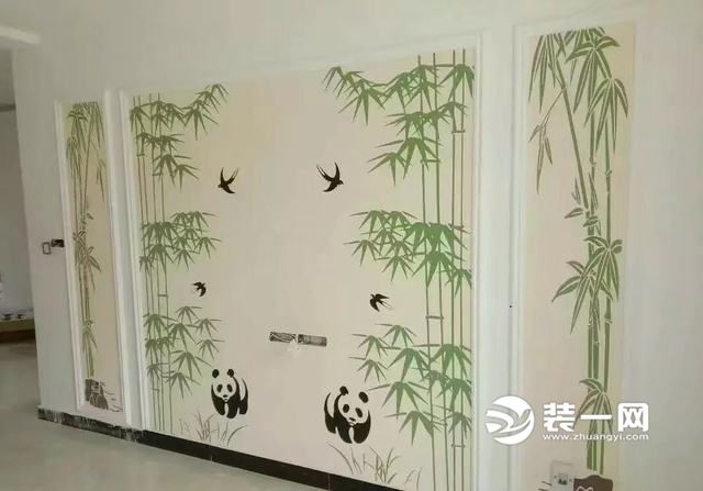 硅藻泥背景墻效果圖