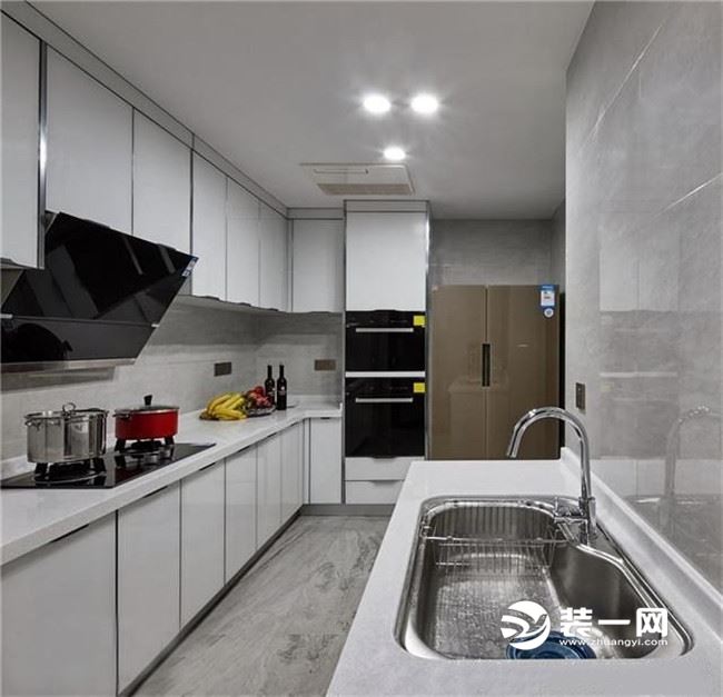 119平新中式风格四居室装修硬装16万——厨房