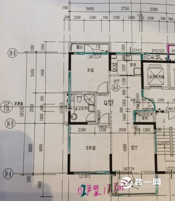 89平米户型图