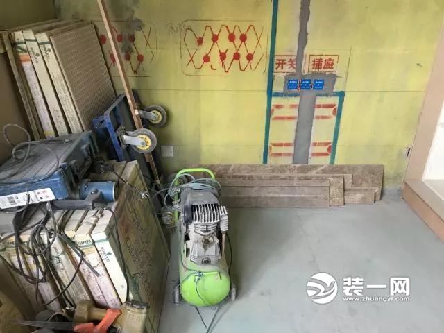 武汉圣都装修公司装修工地现场图片