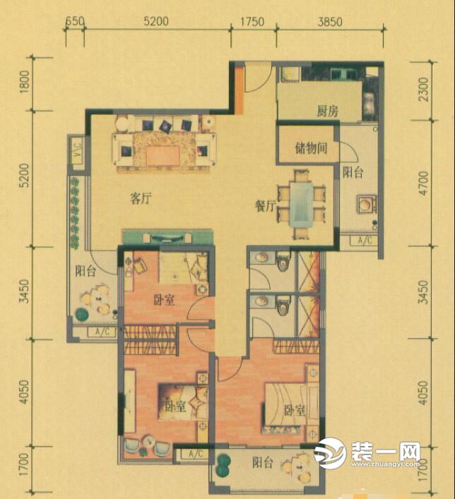 丰泰观山碧水御景美轩户型图