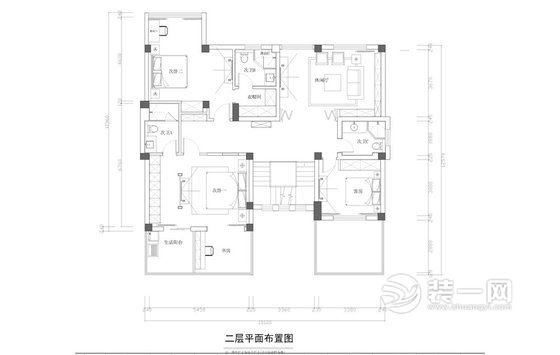320平五居室中式古典风别墅案例