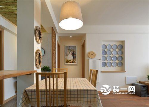 85平米三居室日式风格设计案例