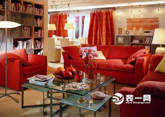 红色新年家居装饰风格魅力四射