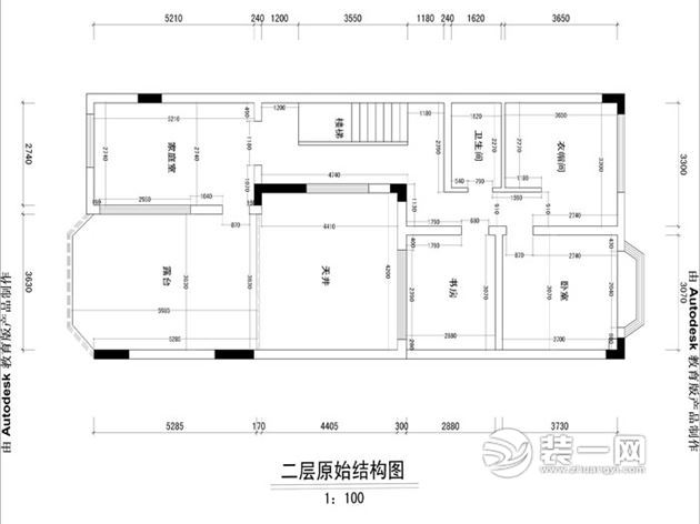 二楼原始结构图