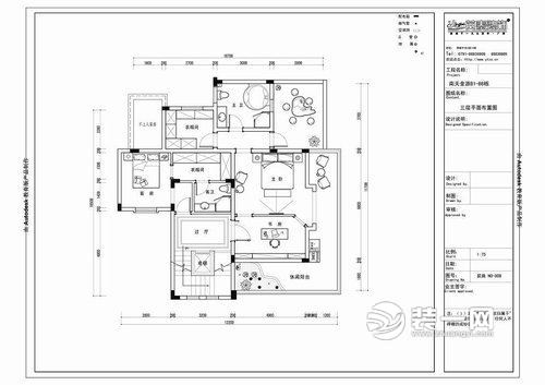 195平米四居室大户型装修案例