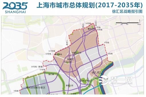 上海城市规划2017-2035 上海地铁线路图规划
