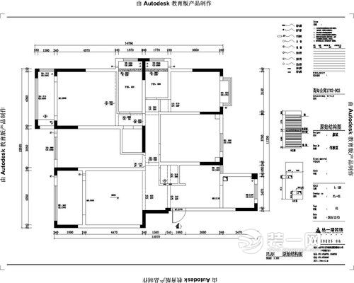 175平米三居室现代简约风格装修案例