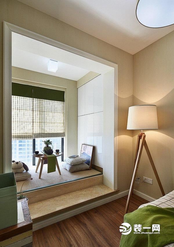 80平米小户型两居室装修日式风格