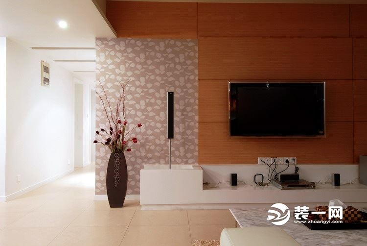 客厅装修实景图 现代装修实景图 上海冰狐装修公司设计图片