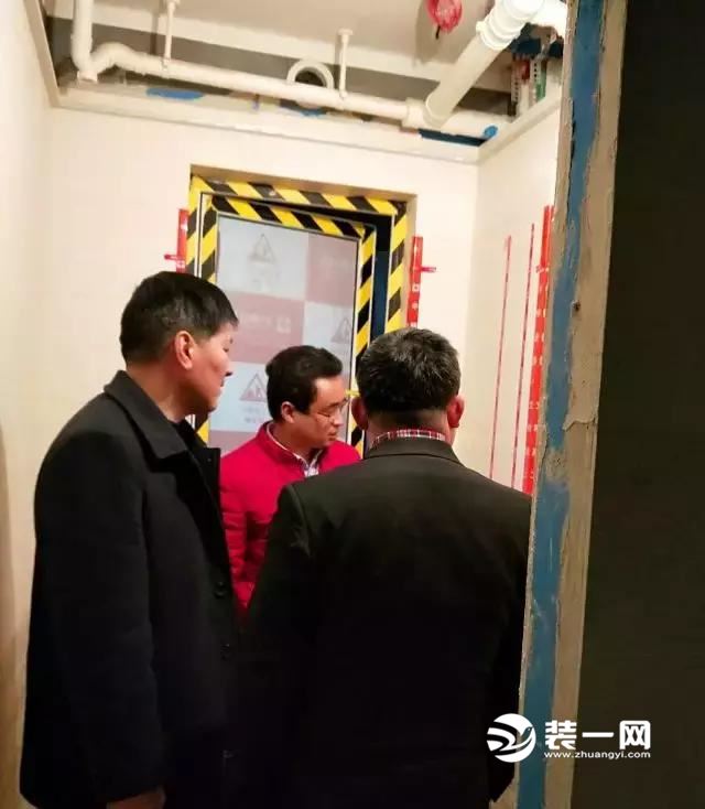 金华中博装饰公司在建工地