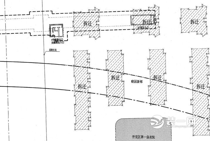 泰达站设计方案总平面图