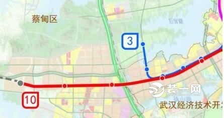 武汉地铁10号线最新消息:蔡甸将直通阳逻最新线路图