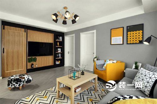 141平米四居室现代简约风格设计案例