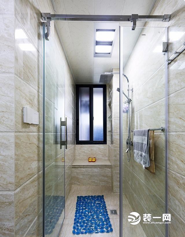 145平米欧式风格卫生间淋浴房装修设计效果图