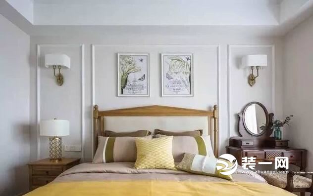 卧室装修效果图 145平米装修效果图 美式风格装修效果图