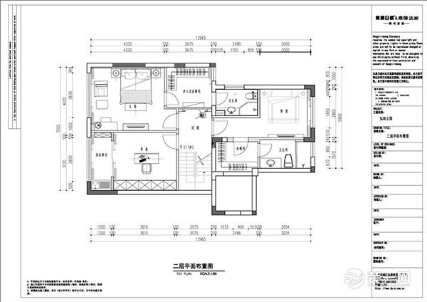 苏州弘阳上园中式风格装修效果图