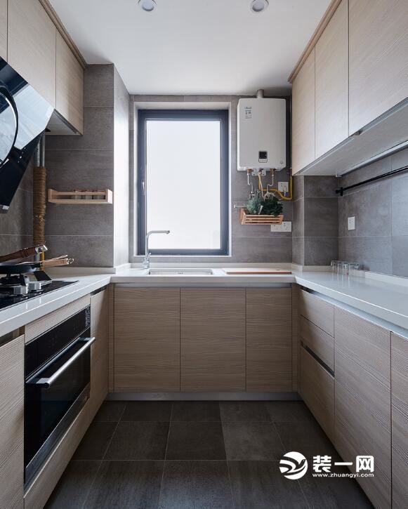 厨房装修实景图 100平米房屋装修效果图 北欧风格装修实景图